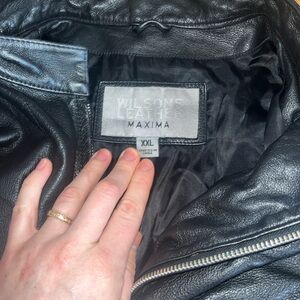 Wilsons Leather Maxima Black Jacket
